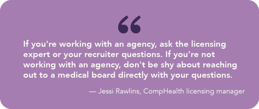 Quote from Jessi Rawlins with advice on working with agencies.