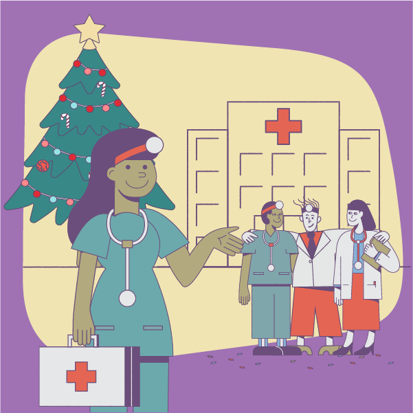 What it’s like working locum tenens over the holidays