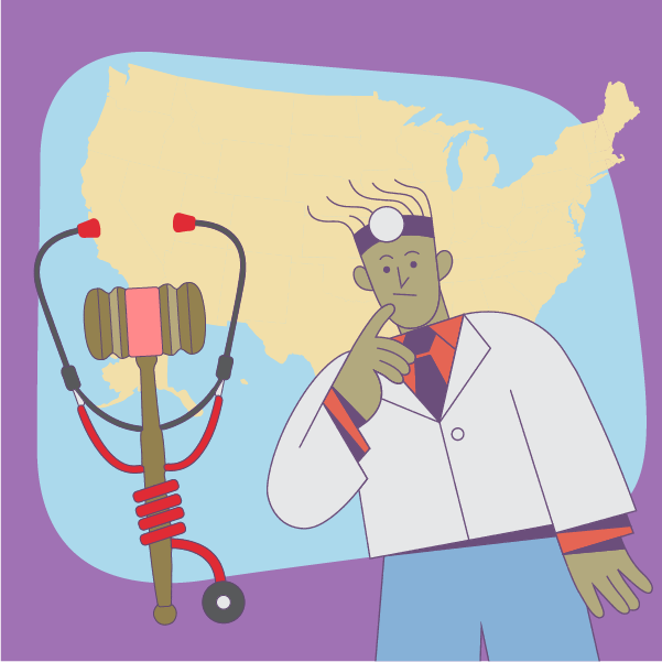 How does malpractice insurance work for locum tenens physicians?