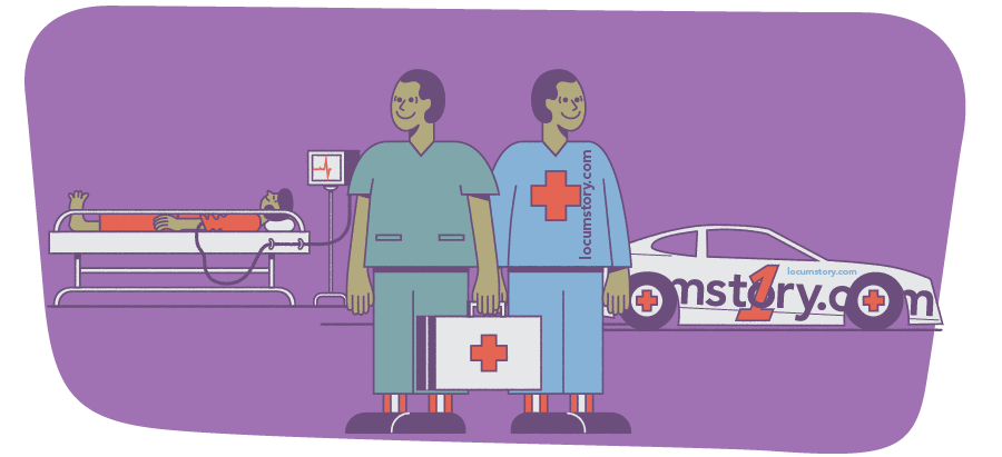 illustration of two psychiatrists