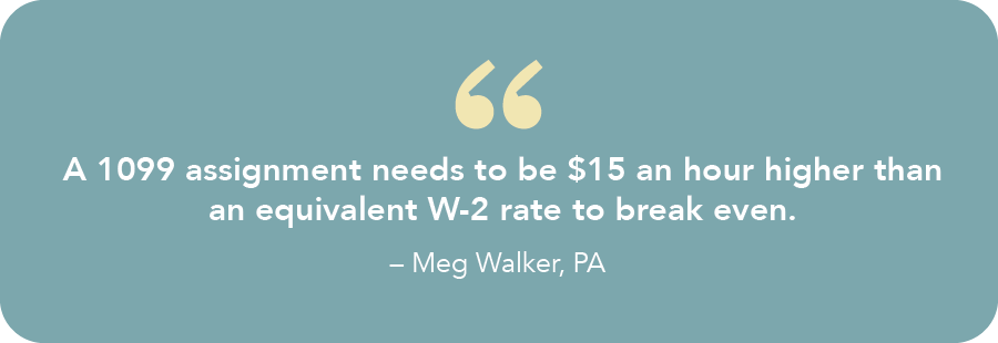 Graphic with quote by Meg Walker