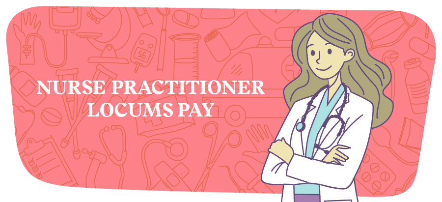 Graphic with nurse and text 